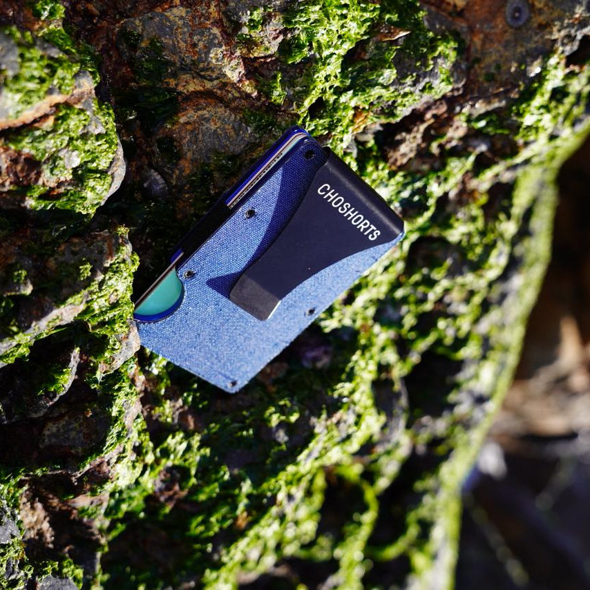 CHOSHORTS Denim Card Holder